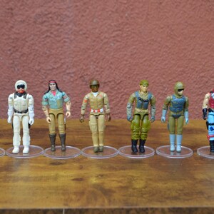 Vintage 1980's JOE Action Figures (damaged