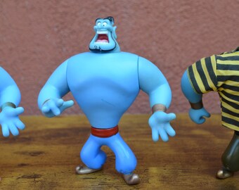 The Genie From Disney Aladdin 1990's Vintage Mattel Lot of 3