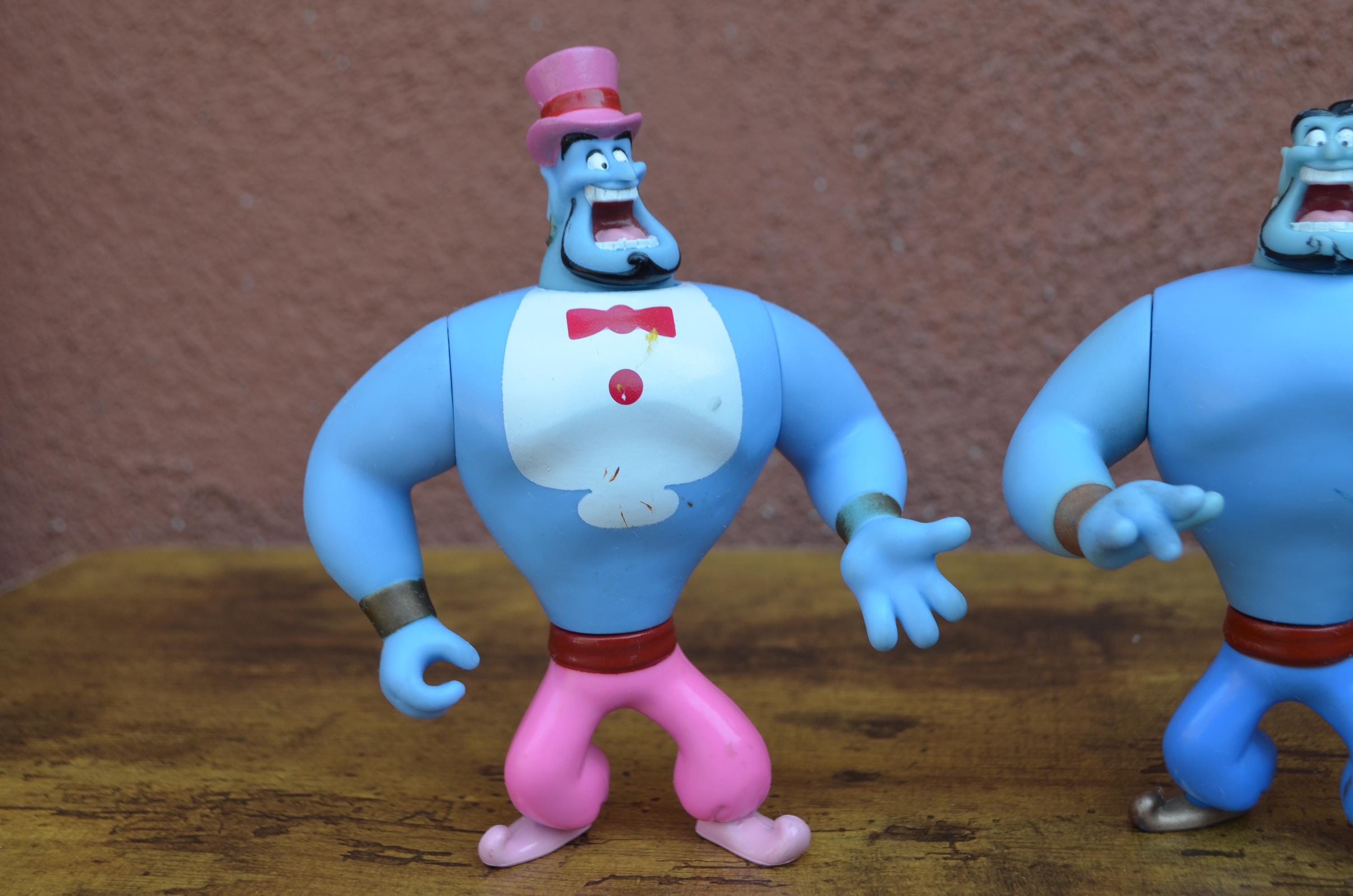 The Genie From Disney Aladdin 1990's Vintage Mattel Lot of 3