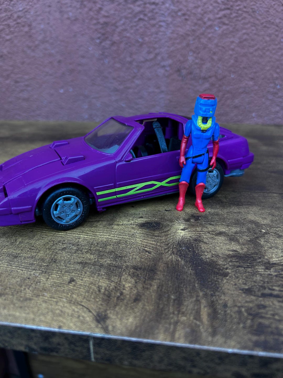 Jouet Kenner MASK 1986 – Véhicule Venom Nissan 300ZX Manta + Vanessa Warfield Complet