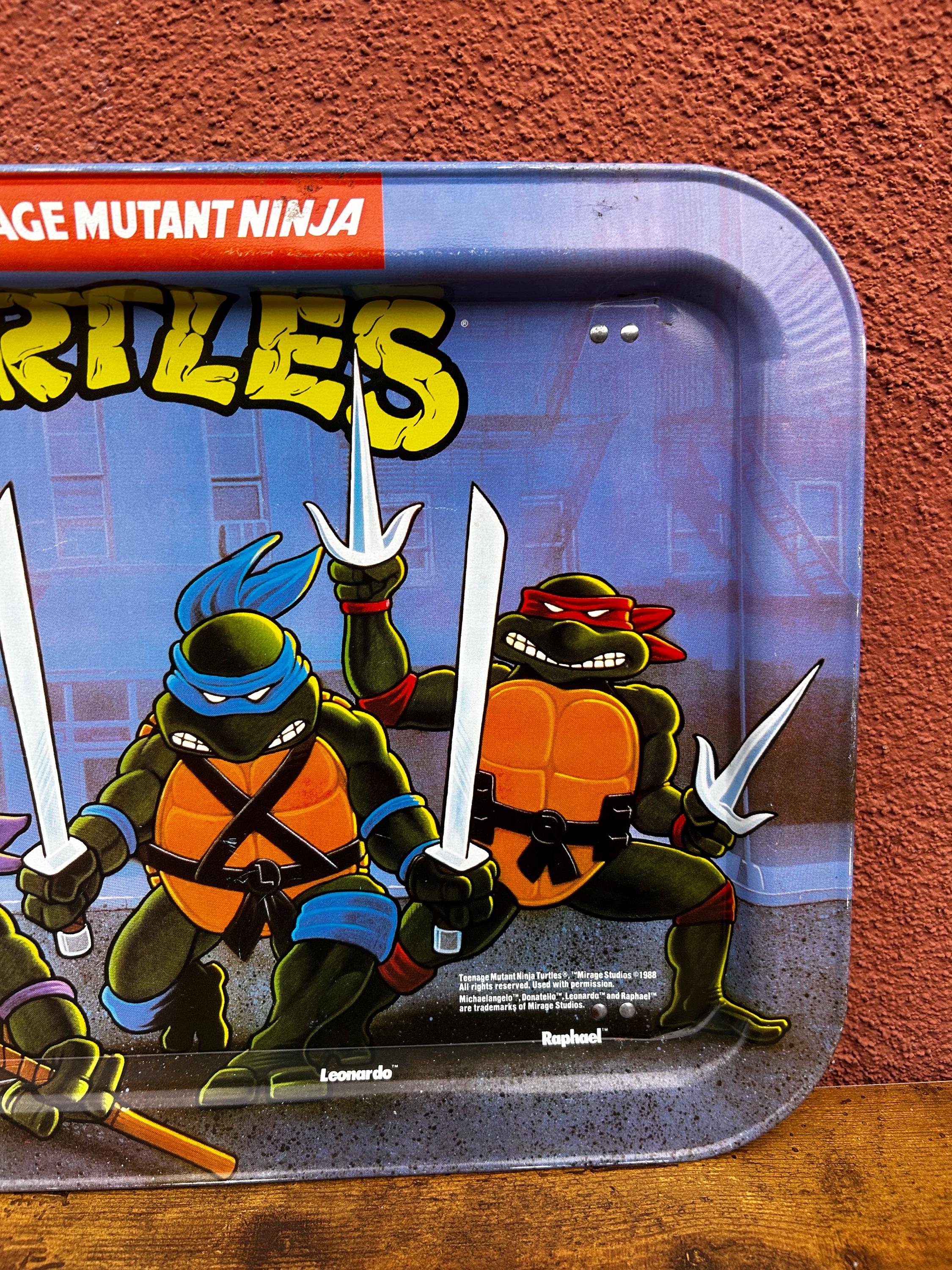 1980's Vintage Teenage Mutant Ninja Turtles TV Bed & Play Tray. - Etsy