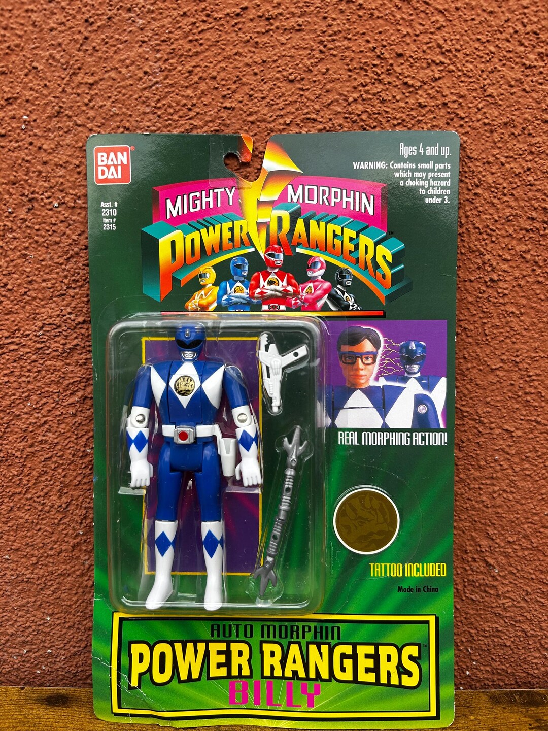 Vintage 1994 Bandai Mighty Morphin Power Rangers - Auto Morphin ...