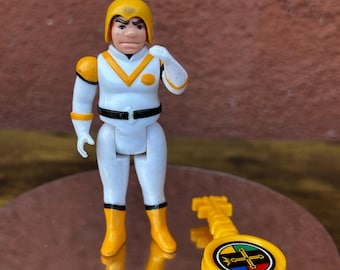 1980's Vintage Panosh Place Voltron "Hunk" Action Figure (Complete).