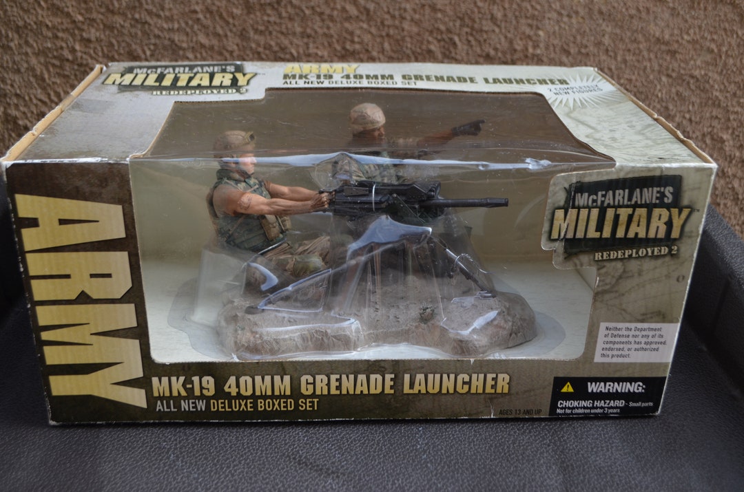 マクファーレン　MILITARY　セット 2006 Mcfarlane's Military Redeployed 2 - ARMY MK-19 40MM Grenade