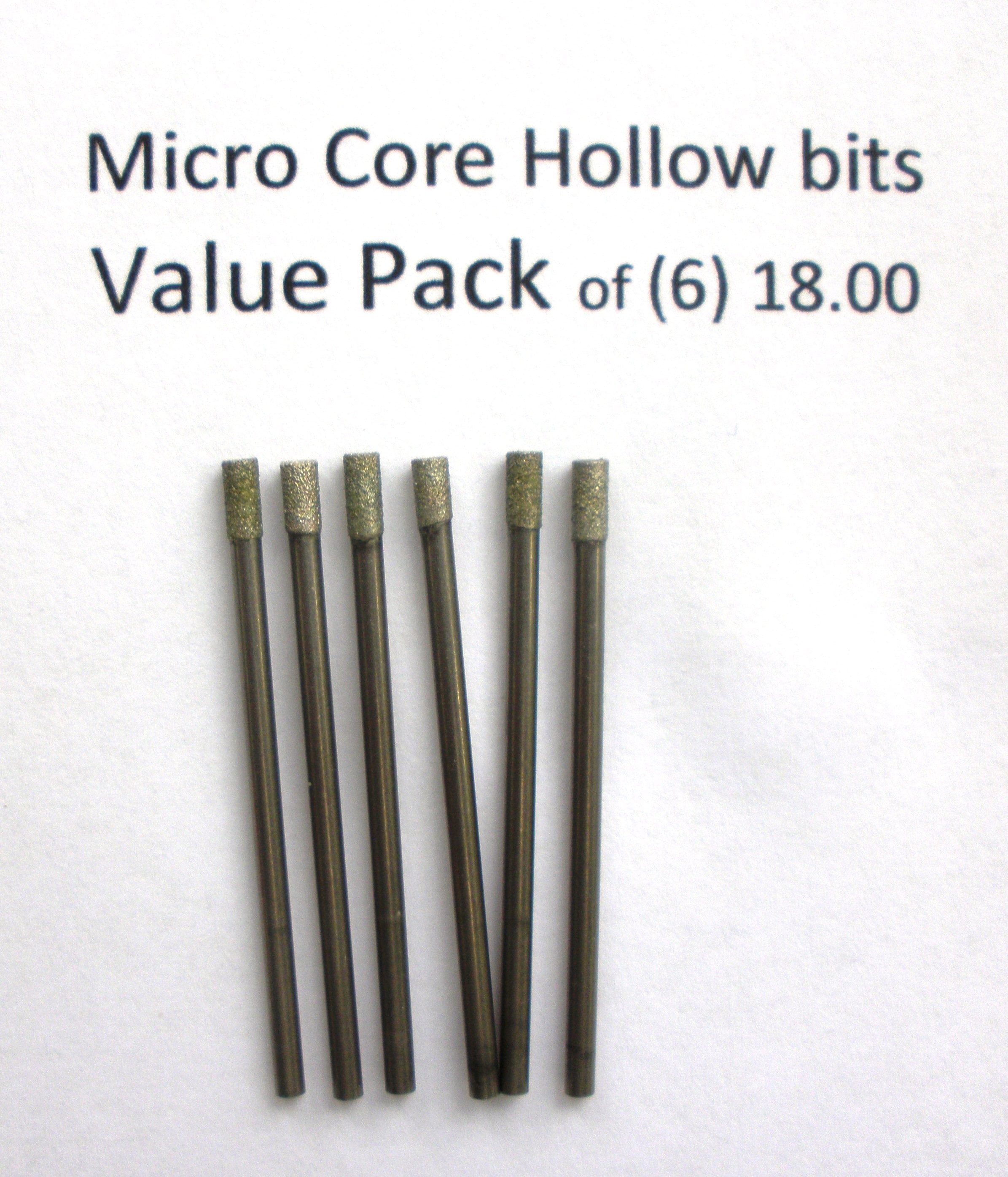 Micro Jewelry Drill Bit 6-Pack