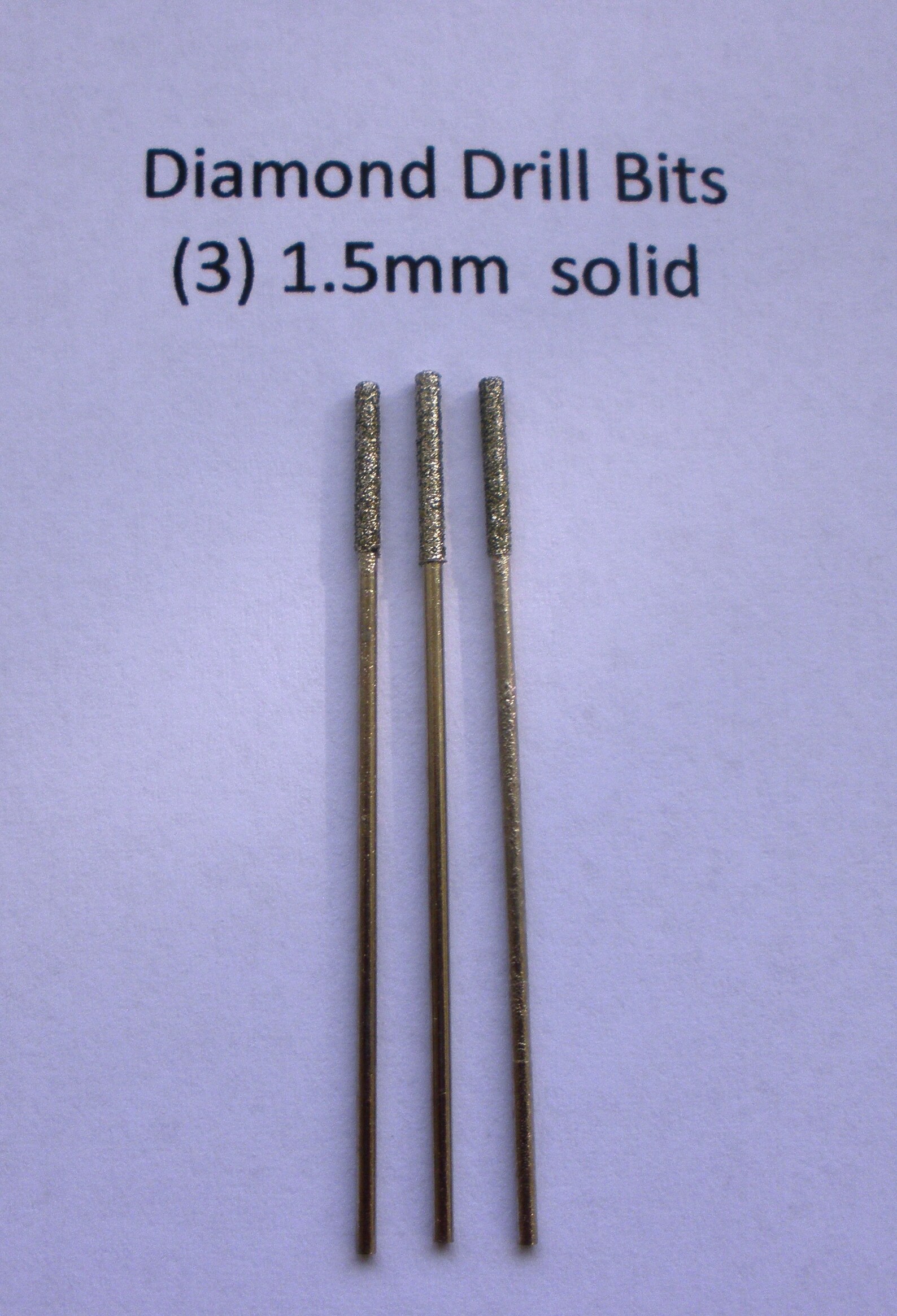 Diamond drill bits jewelry making 1.5s Etsy