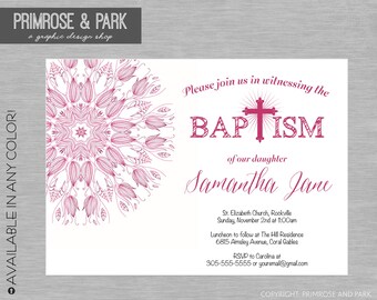 twin baptism invitations etsy