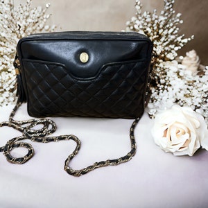 Quilted Leather Bag Etsy