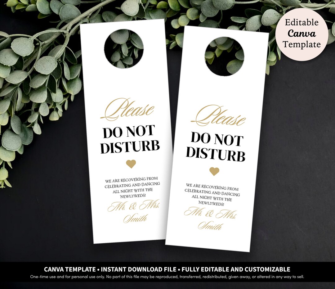 wedding-do-not-disturb-door-hanger-template-canva-editable-digital