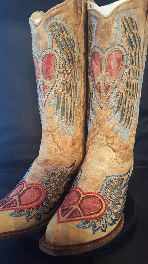 embellished cowgirl boots