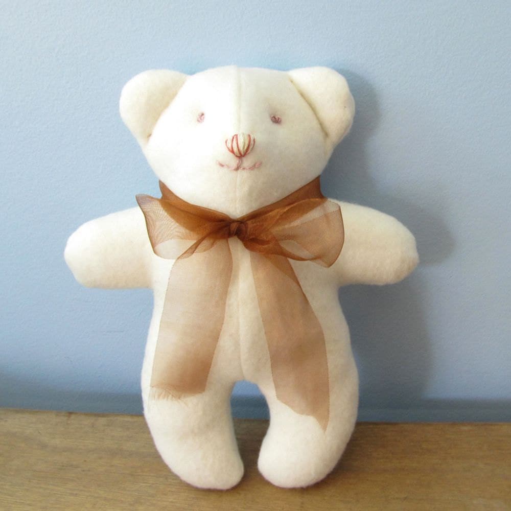 Teddy Bear Pattern PDF Easy to Sew Stuffed Animal Etsy