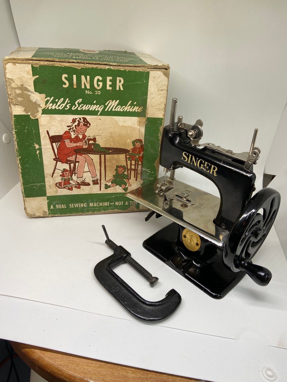Singer sewing machine no 20 childs sewing machine Etsy