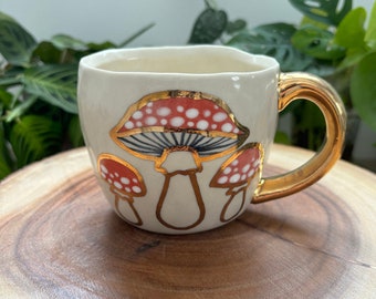 Amanita Mushroom Mug