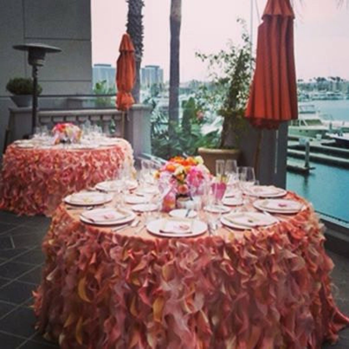 Savannah Organza Tablecloth Etsy