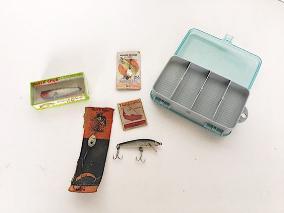 Vintage Fishing Lures, Creek Chubb Lure in Box, Wooden Lure, Fishing Tackle,  Gift for Him -  Canada