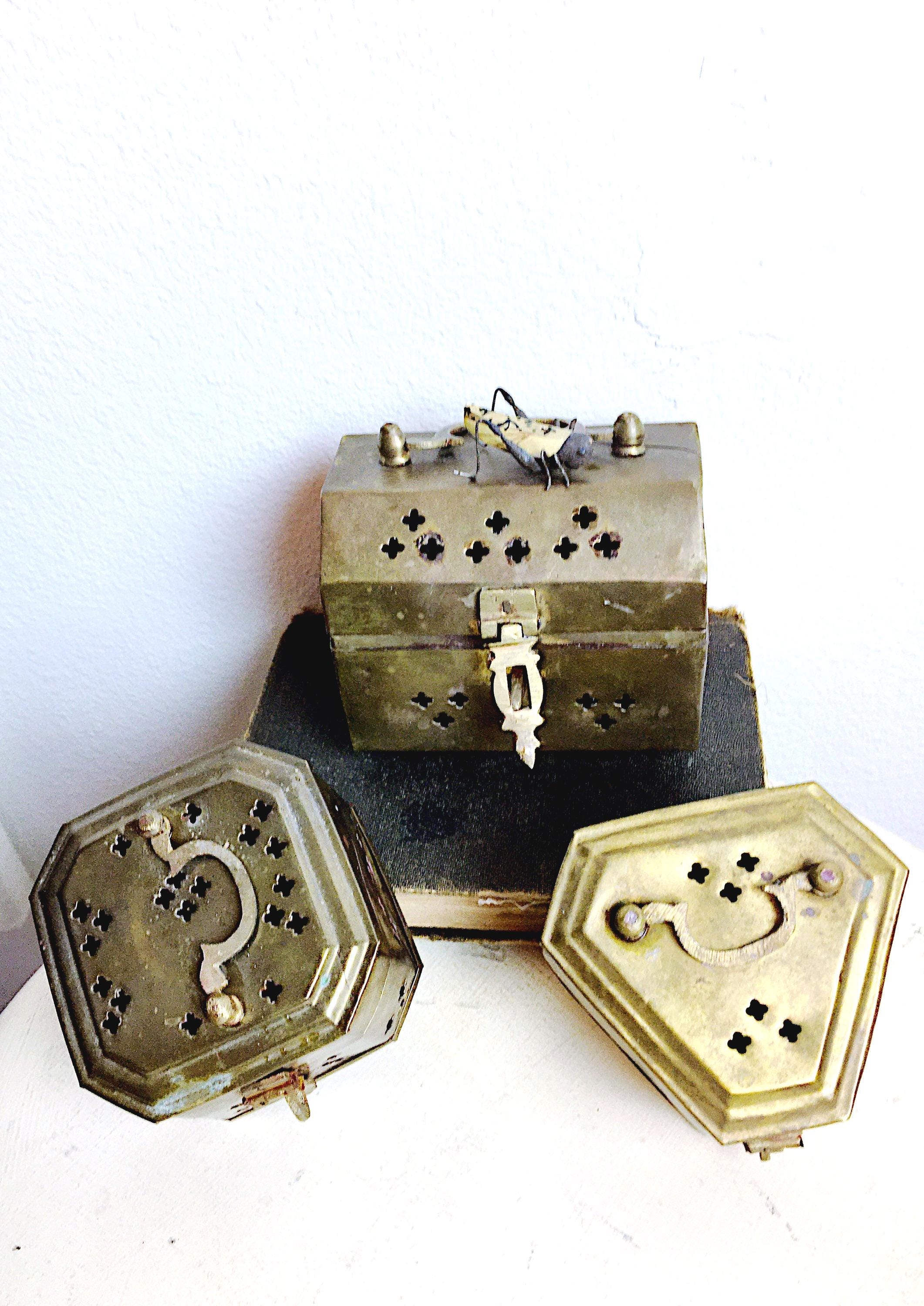 Vintage Brass Cricket Box Collection, Midcentury Decor - Etsy
