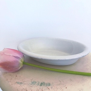 Vintage English Ironstone Bowl, Serving Dish, Farmhouse Kitchen