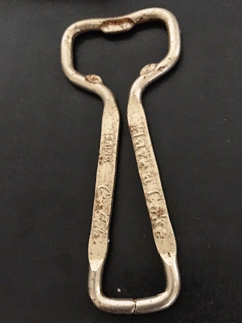 Vintage Bottle Openers Coke Bottle Opener Church Key Etsy