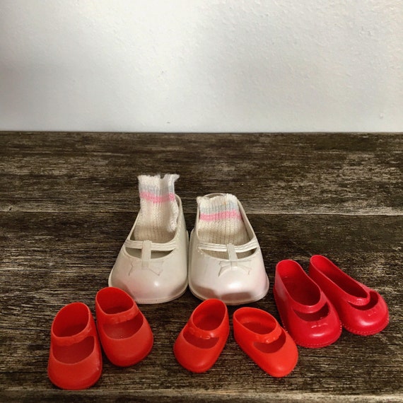 plastic doll shoes