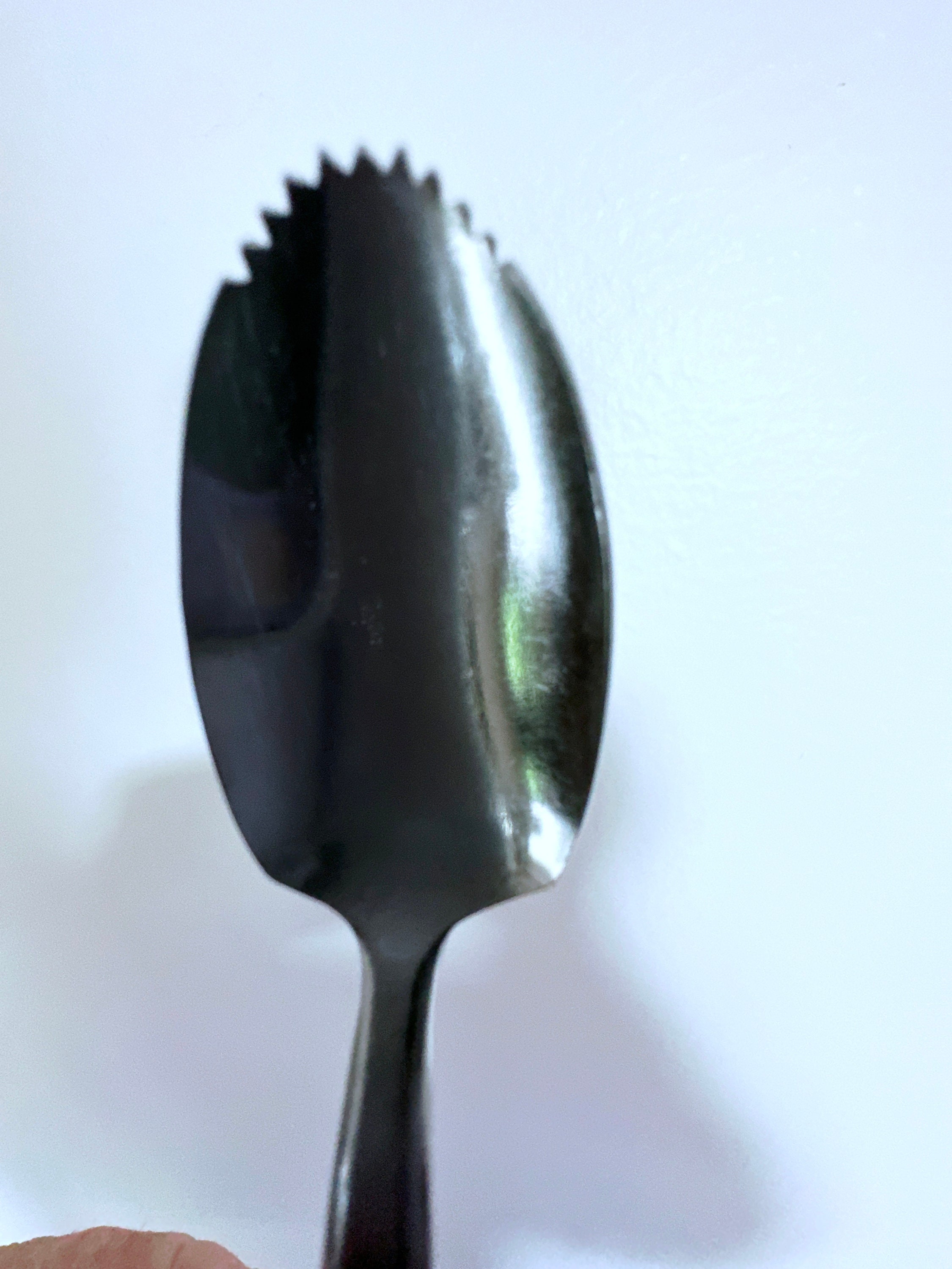激安アウトレット Bakelite Black Vintage Stainless Spoons Grapefruit Steel 彫刻・オブジェ