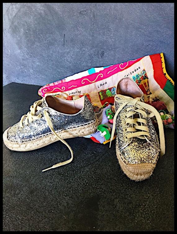 Vintage Espadrilles Shoes, Designer Paloma Barcelo