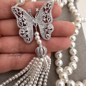 1920s Jewelry 1920s Headpiece Great Gatsby Headpiece Flapper dress gatsby headpiece wedding vintage 1920s dress Art Deco earrings Downton Bild 9