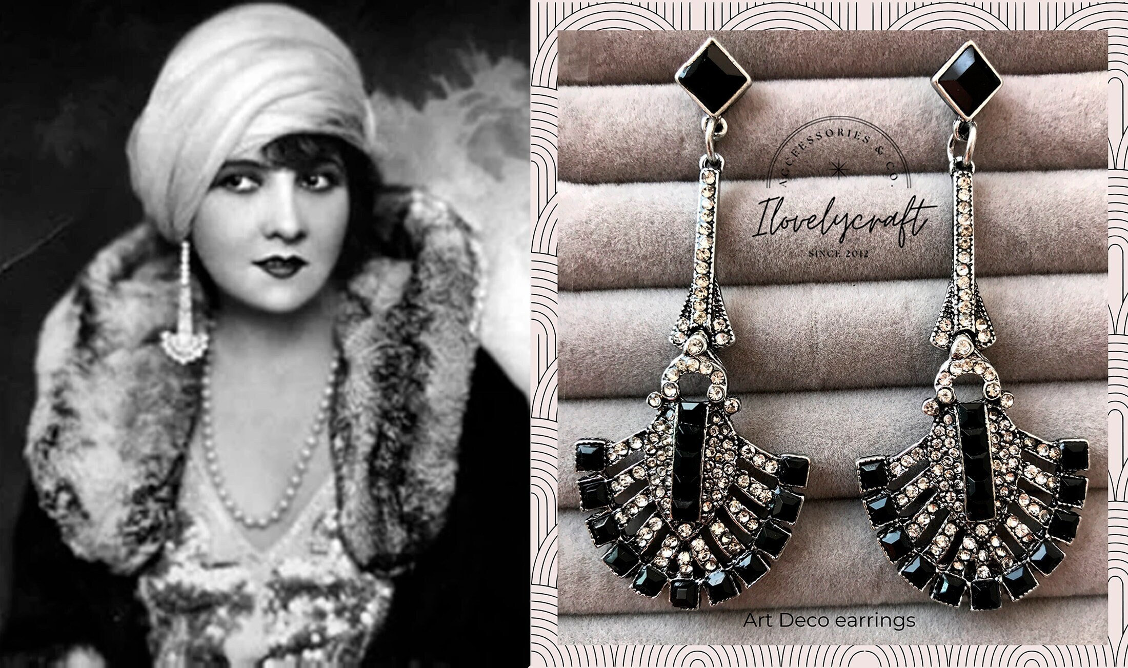 Earrings from the 20s discount