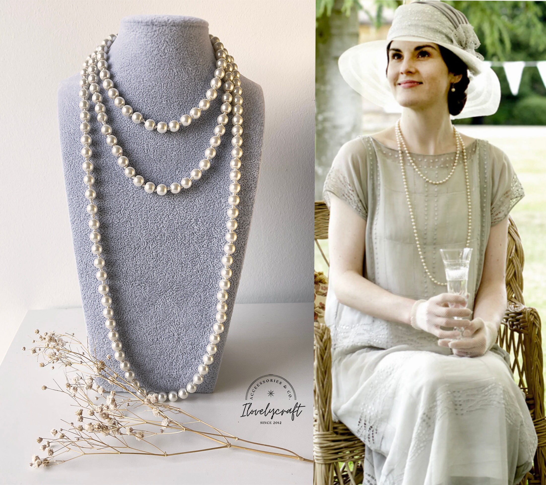 Abbey pearl pendant Abbey pearl pendant