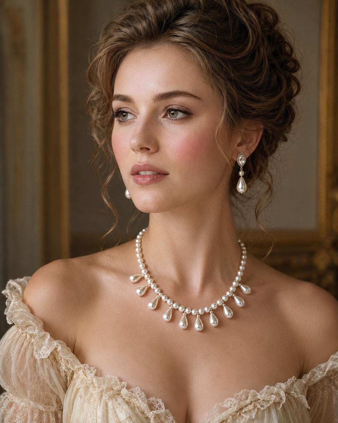 18th Century Dress Marie Antoinette Jewelry Versailles Aethestic