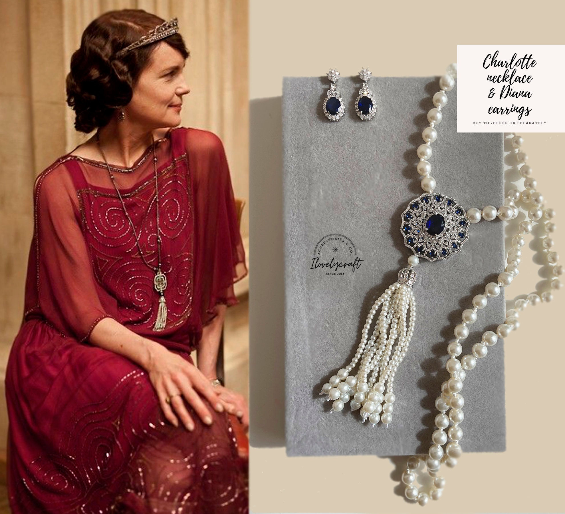 Vintage Fashion Jewelry Costume Jewellery Necklace 14