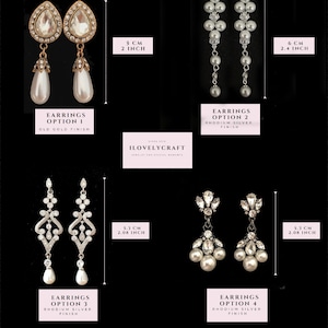 1920s Jewelry 1920s Headpiece Great Gatsby Headpiece Flapper dress gatsby headpiece wedding vintage 1920s dress Art Deco earrings Downton Bild 14