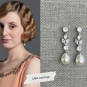 1920s Jewelry 1920s Headpiece Great Gatsby Headpiece Flapper dress gatsby headpiece wedding vintage 1920s dress Art Deco earrings Downton