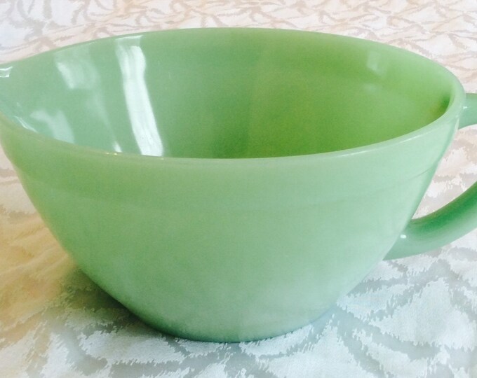 Vintage Fire King Jadeite Batter Bowl Etsy