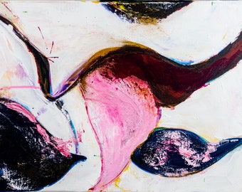Pink Mist Original Painting