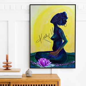 African American &quot;Center&quot; Giclee Print Art Wall Art