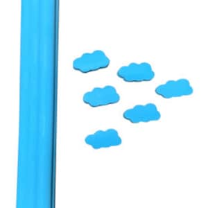 Cloud Soap Embed Mold Tube Column Mold Melt Pour Soap Sky Cold Process