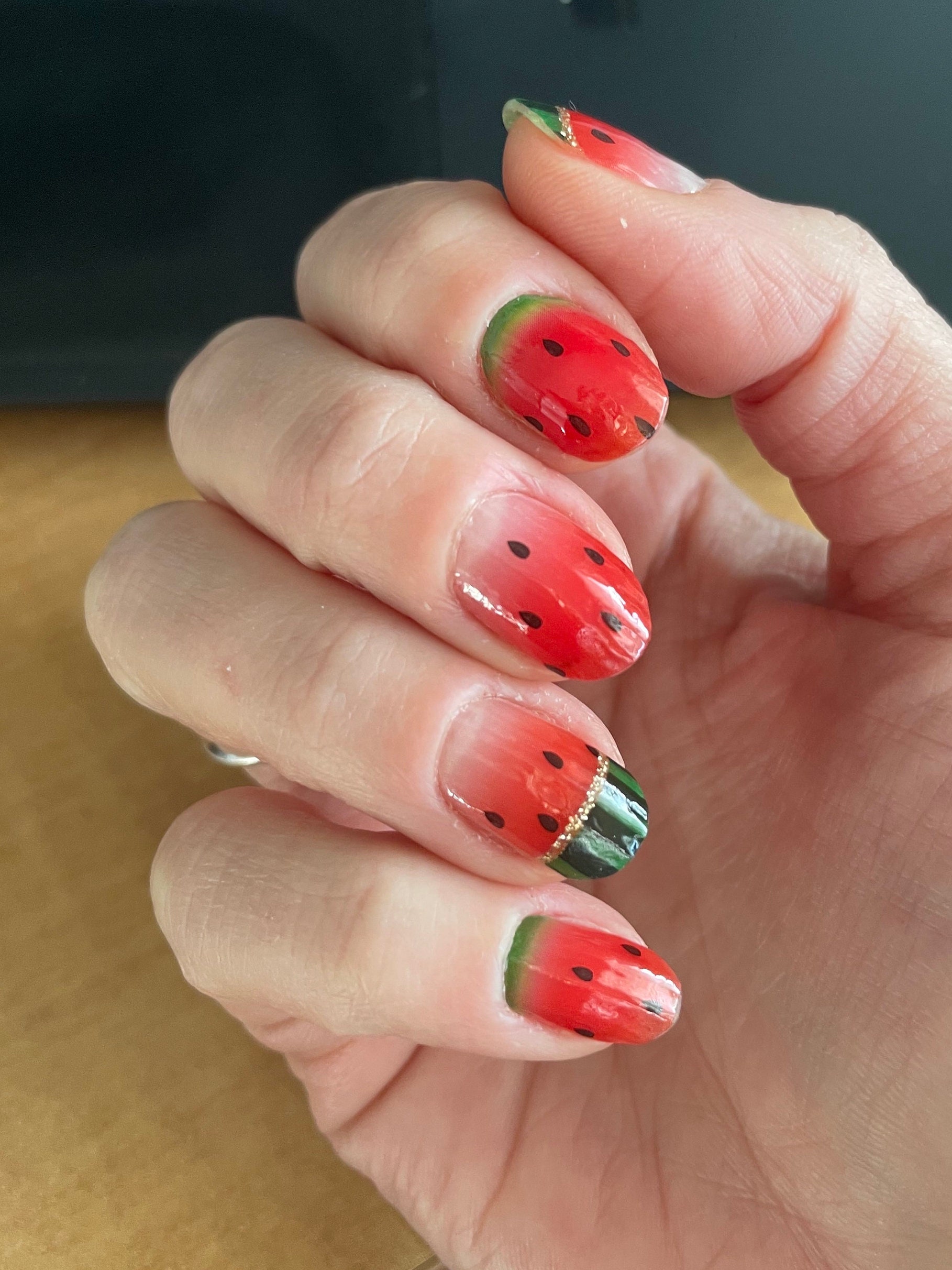 Pretty watermelon nail design ideas - Watermelon nail art - Nails 2023  Trends | Watermelon nails, Watermelon nail art, Watermelon nail designs