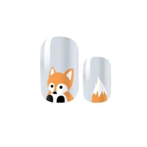 Kleiner Fuchs - Langlebige Nagelfolien - Nagelstreifen - Trockener Nagellack