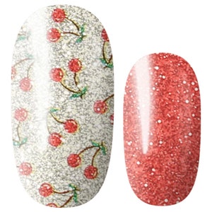 Pink Cherry - Dry Nail Polish - Long Wear Nail Wraps