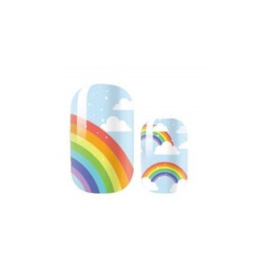 Rainbow - Pride - Dry Nail Polish - Long Wear Nail Wraps - Nail Strips