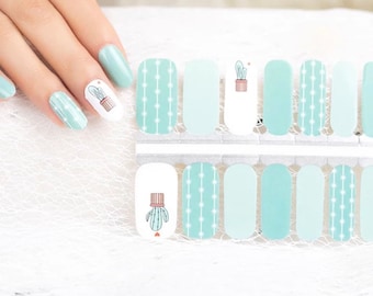 Cactus - Nail Wrap - Dry Nail Polish