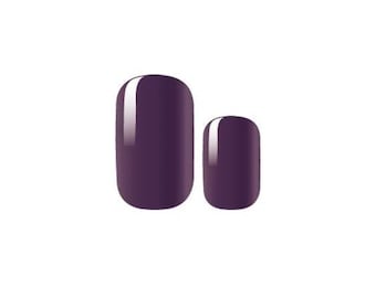 Purple - Mauve - Long Lasting Nail Wraps