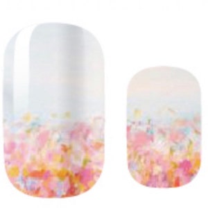 Summer Day -  Long Lasting Floral Nail Wraps