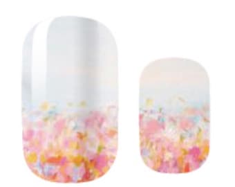 Summer Day -  Long Lasting Floral Nail Wraps