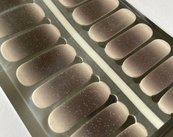 Nail Wraps - Nail Polish - Nail Stickers - Nail Decals - Ombre Grey Gray Nail Wraps
