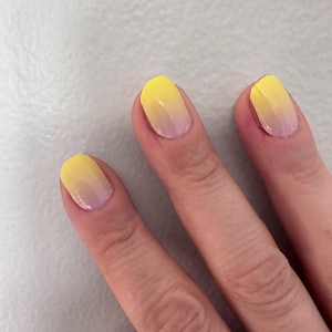 Nail Wraps - Nail Polish - Nail Stickers - Nail Decals - Ombre Sunrise Nail Wraps