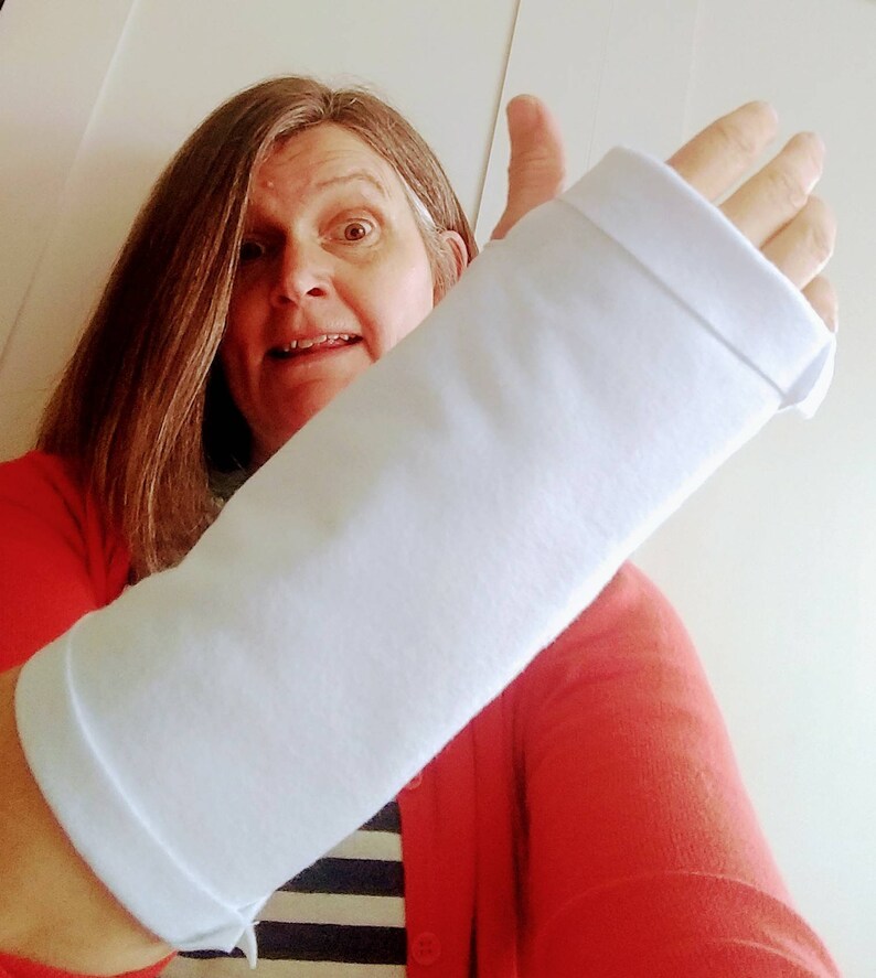 Teenager/ADULT SIZE Fake arm cast First aid plaster cast Etsy