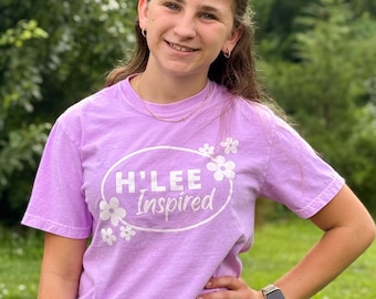 H'Lee Inspired Neon T-Shirt Crochet Merch Apparel