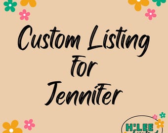 Jennifer McGrath Custom Listing for Cup Cozies - HLeeInspired