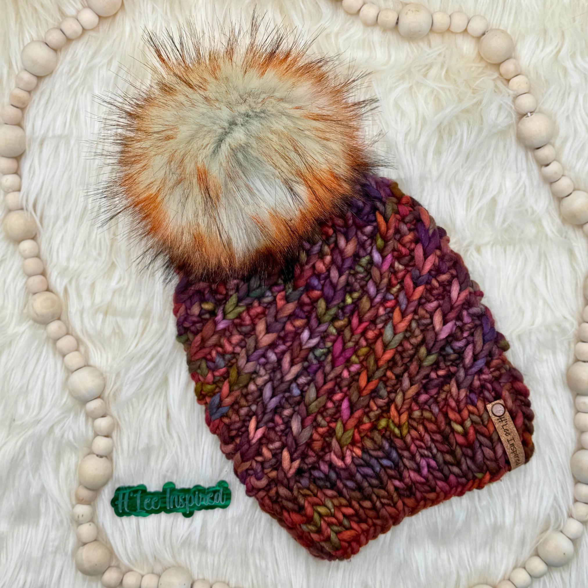 Mid Season Slouchy Pompom Beanie (Multiple Colors) Mid Season Slouchy Pompom Beanie (Multiple Colors)
